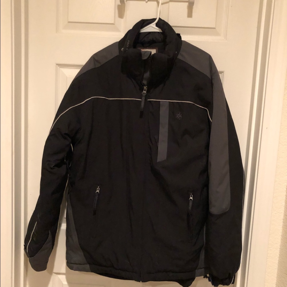 Black Men’s Cold Weather Jacket. Gently Used.